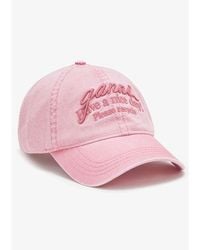 Ganni - Washed Cotton Cap - Lyst