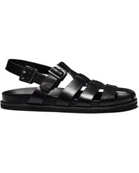 Grenson - Quinta Calf Leather Sandal - Lyst