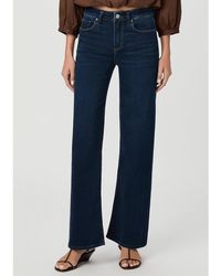 PAIGE - Tatum 32" Wide Leg Jean - Lyst