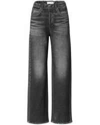 Rag & Bone - Rb Miramar Cotton Fleece Pull On Wide Leg Trousers - Lyst