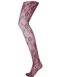 SUI AVA - Lace Tights 20D - Lyst