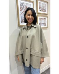 Harris Wharf London - Oversized Wool Cape - Lyst