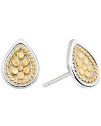 Anna Beck - Teardrop Stud Earrings - Lyst