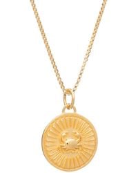 Rachel Jackson - Zodiac Art Coin Necklace - Lyst