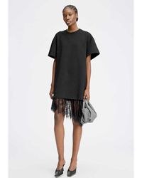 Munthe - Rosie Lace T-Shirt Dress - Lyst