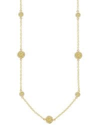 Anna Beck - Multi Disc Station Necklace - Lyst