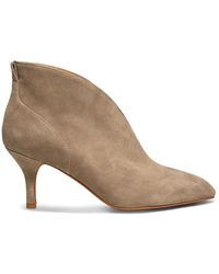 Shoe The Bear - Valentine Low Cut Suede Heel Shoe Boot - Lyst