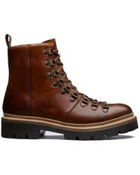 Grenson - Nanette Calf Leather Hiker Boot - Lyst