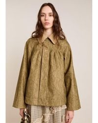 Damson Madder - Mini Mercedes Reversible Coat - Lyst
