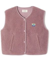 American Vintage - Hoktown Fleece Gilet - Lyst