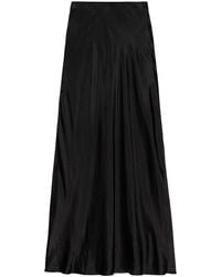 Rails - Romina Maxi Satin Skirt - Lyst