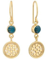 Anna Beck - Apatite Double Drop Earrings - Lyst