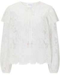 Hayley Menzies - Blanche Lace Top - Lyst