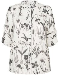 Dea Kudibal - Rafaeladea Short Sleeve Linen Shirt - Lyst