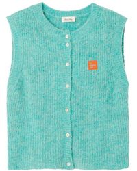 American Vintage - East Sleeveless Cardigan - Lyst