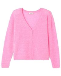 American Vintage - Nuggy Wool Cardigan - Lyst