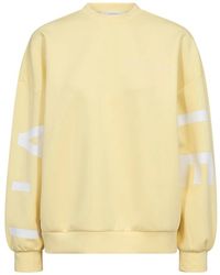 Haute L'Amitié - Maxi Split Logo Sweatshirt - Lyst