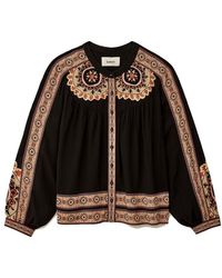 Ba&sh - Valda Printed Blouse - Lyst