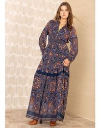 Hale Bob - Paisley Floral Maxi Dress - Lyst