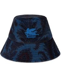Etro - Ribbed Bucket Hat - Lyst