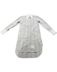 Thom Browne - Collared Long-Sleeved Dress - Lyst