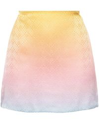 Casablancabrand - Miniskirt With Shaded Effect - Lyst
