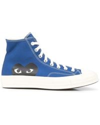 COMME DES GARÇONS PLAY - Comme Des Garçons X Converse All Star High-Top Sneakers - Lyst