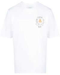 Casablancabrand - T-Shirt Casa Way Con Stampa - Lyst
