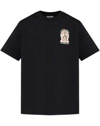 CASABLANCA - Crew-Neck T-Shirt With Print - Lyst