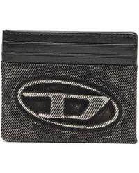 DIESEL - Card Holder With Embossed Logo - Lyst