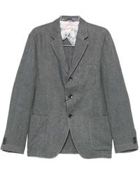 Etro - Blazer With Patch Pockets - Lyst