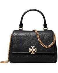 Tory Burch - Quilted Mini Charlie Bag With Top Handle - Lyst