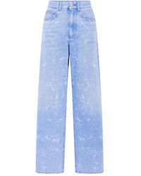Rabanne - Jeans Con Effetto Schiarito - Lyst