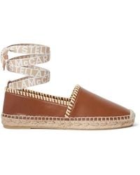 Stella McCartney - Espadrilles With Ankle Tie - Lyst