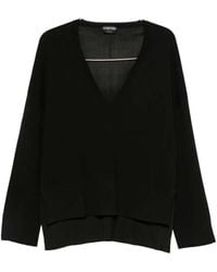 Tom Ford - Wool Blend V-Necked Sweater - Lyst