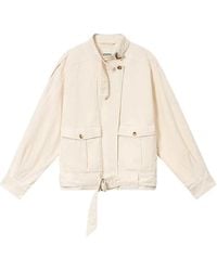 Isabel Marant - Isabel X Isalya Jacket With Pockets And Buckle - Lyst