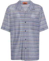 Missoni - Shirt With Chevron Pattern - Lyst
