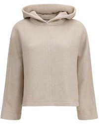 Max Mara - Sweater With Embroidered Logo - Lyst