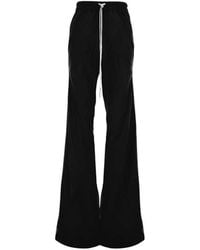 Rick Owens - Wide-Leg Pants With Drawstring - Lyst