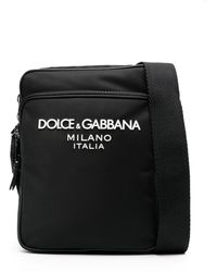 Dolce & Gabbana - Borsa Messenger Con Logo - Lyst
