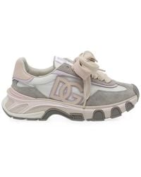 Dolce & Gabbana - Ny New Low-Top Sneaker (Suede/Leather) - Lyst