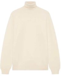 Lardini - Ribbed High-Neck Sweater - Lyst