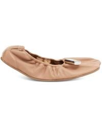 MM6 by Maison Margiela - Anatomic Ballet Flats With Numerical Graphic - Lyst