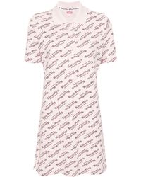 KENZO - Short Dress With Print - Lyst