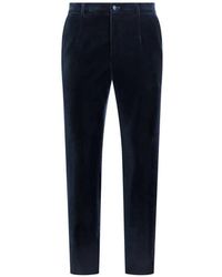 Dolce & Gabbana - Velvet Trousers - Lyst