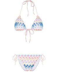Missoni - Triangle Bikini Set - Lyst