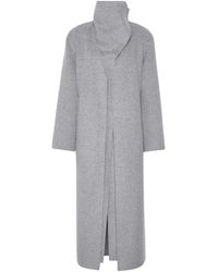 Sportmax - Pure Wool Long Coat - Lyst