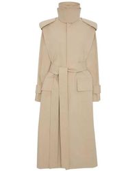 Victoria Beckham - Philippa Belted Trench Coat - Lyst
