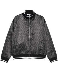 Gcds - Full-Zip Nylon "Monogram Logo" Jacket - Lyst