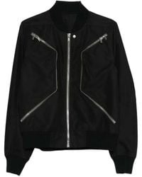 Rick Owens - Zip-Up Cotton-Blend Jacket - Lyst